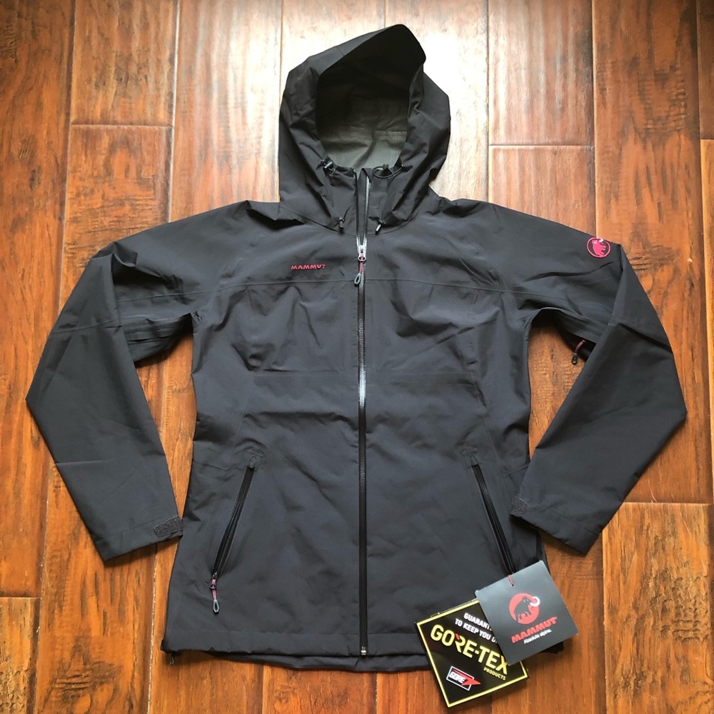 Mammut Wenaha GoreTex Full Zip Rain Jacket NWT